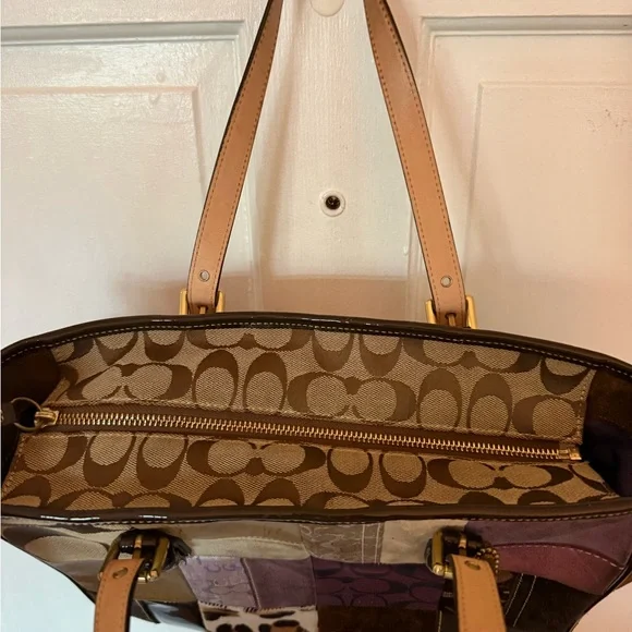 Vintage Coach shoulder Bag - Multicolor - Picture 7 of 7